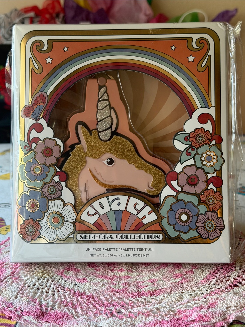 🦄 COACH SEPHORA COLLECTION UNI FACE PALETTE 🦄 NWT 🦄